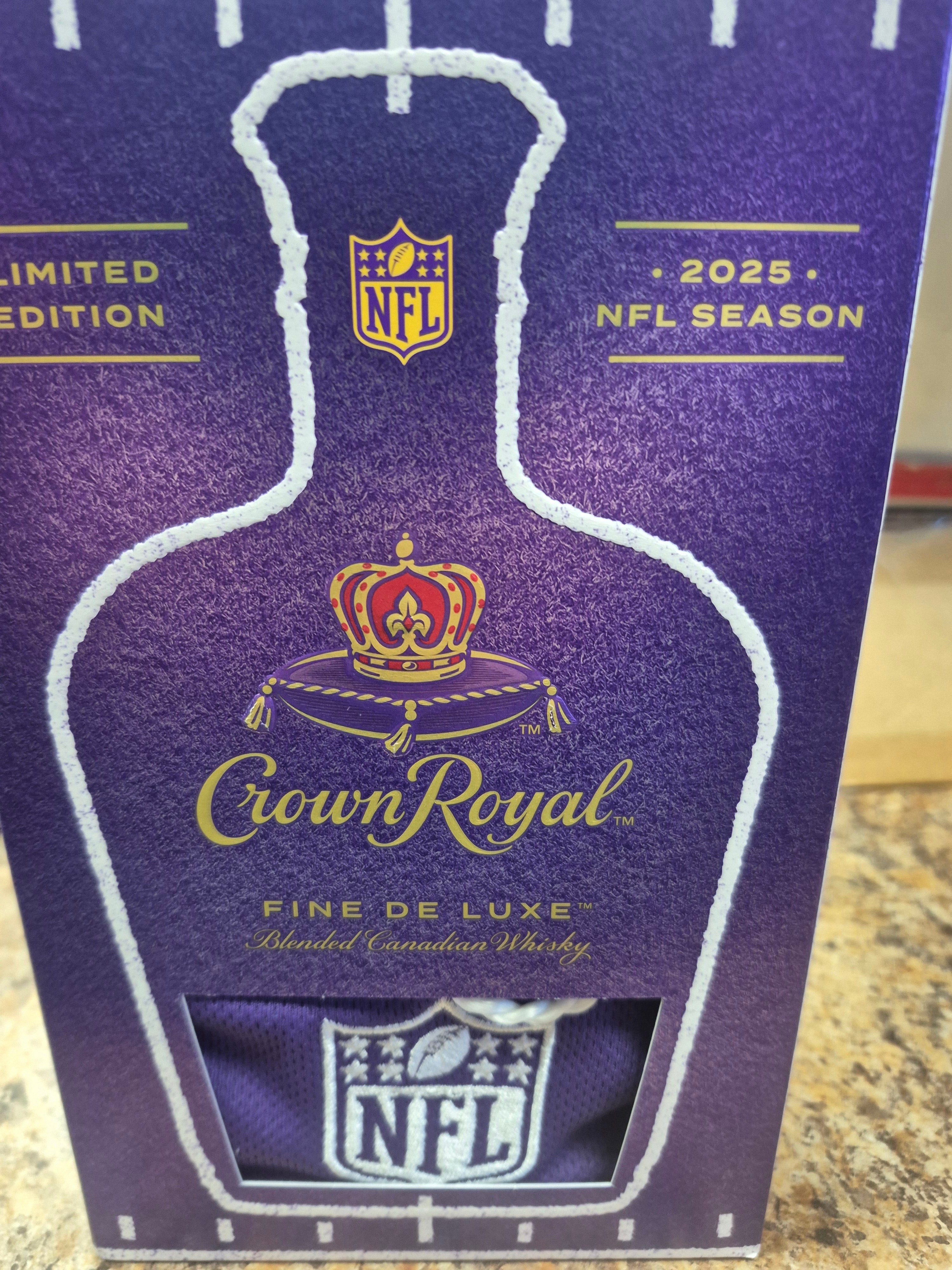 Crown Royal Whiskey - Limited Edition NFL 2025 Season