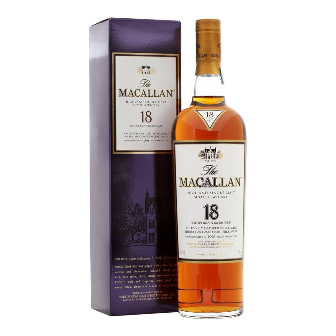 Macallan - 18 Year Old Highland Single Malt Scotch