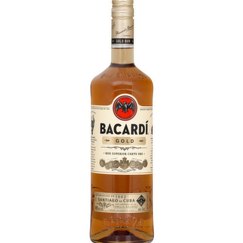 Bacardi - Gold Rum Puerto Rico