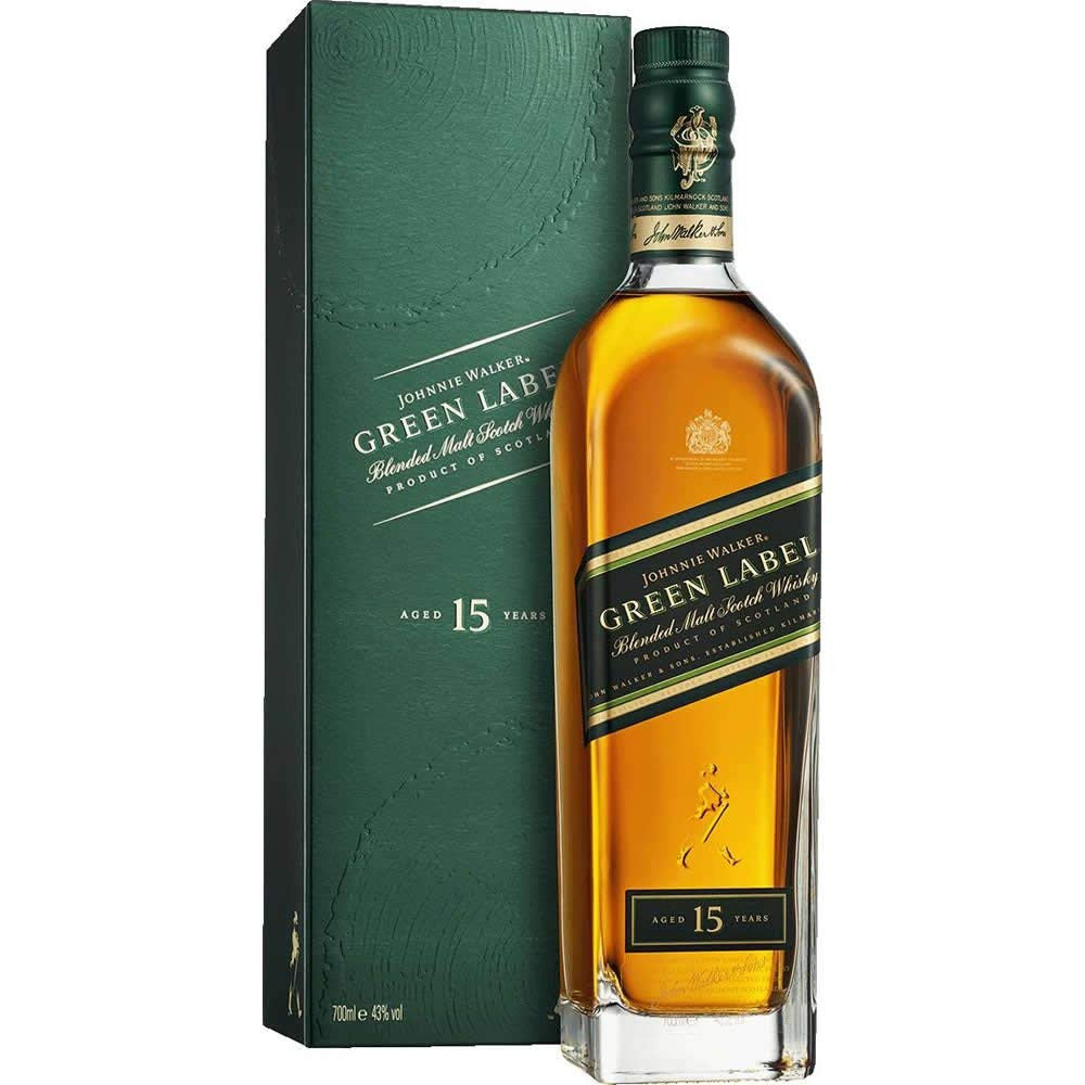Johnnie Walker - Green Label 15 Year Blended Scotch Whisky