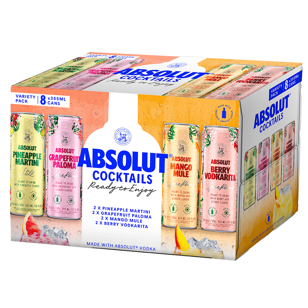 Absolut Cocktails Variety Pack