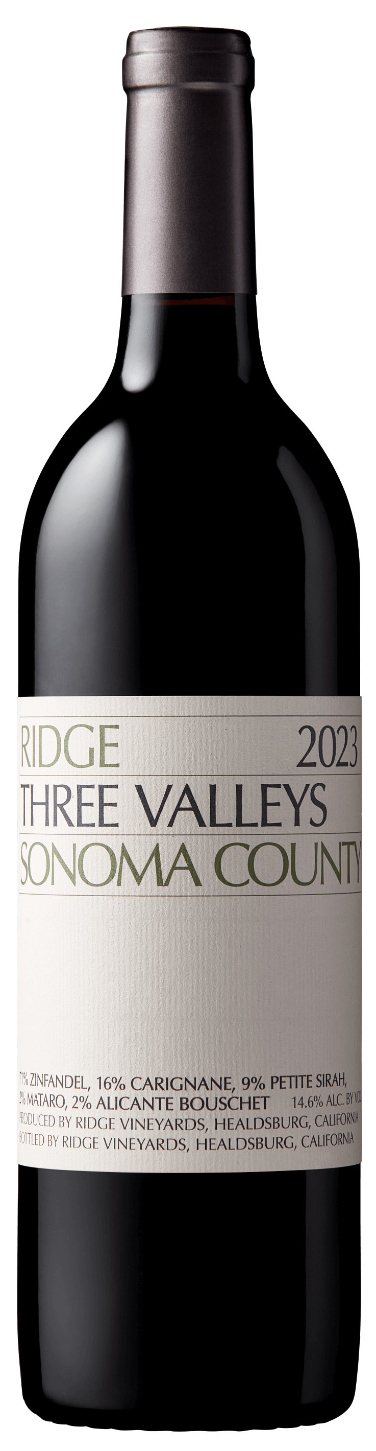 Ridge - Zinfandel Sonoma County Three Valleys 2023
