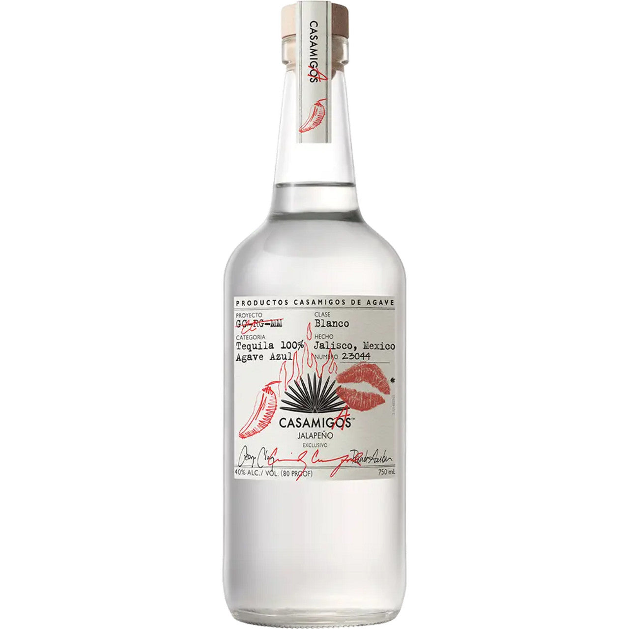 Casamigos Casamigas Tequila Blanco Jalapeno Flavored