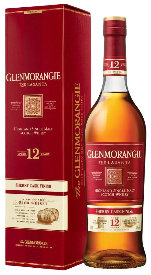 Glenmorangie - 12 Year Lasanta Sherry Cask Single Malt Scotch