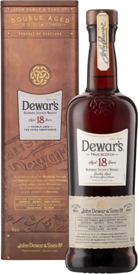 Dewar’s 18 Year Old Blended Scotch Whisky