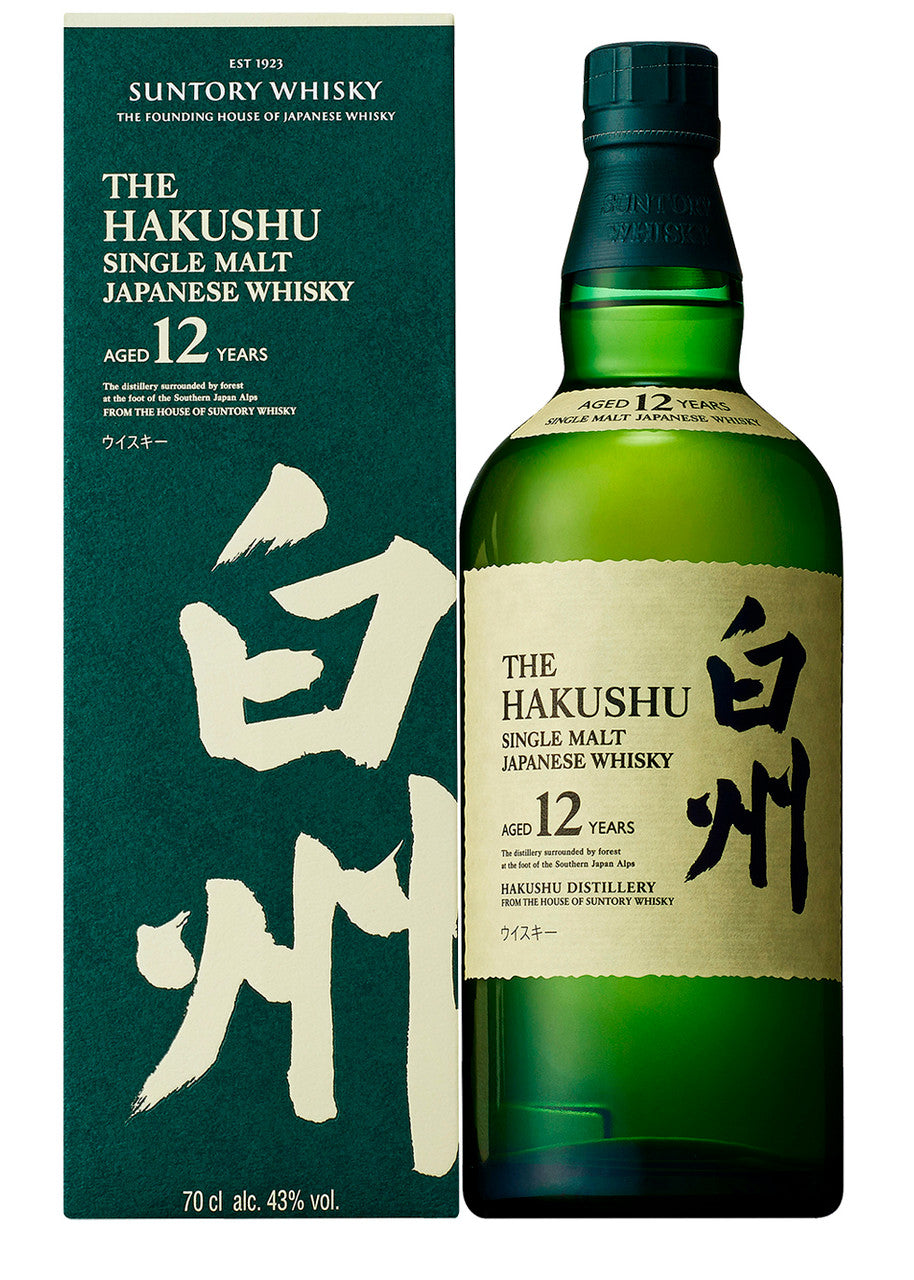 Suntory - Hakushu 12 Year Old Single Malt Whisky