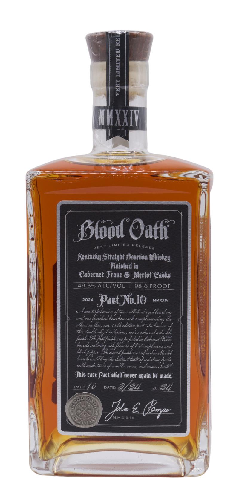 Blood Oath Pact No. 7 Bourbon