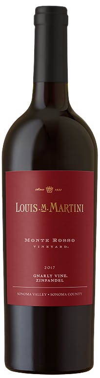 Louis M. Martini - Zinfandel Sonoma Valley Monte Rosso Vineyard Gnarly Vine 2017