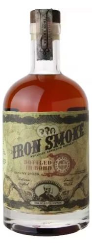 Iron Smoke Bottled In Bond 10 Year Anniversary Bottle