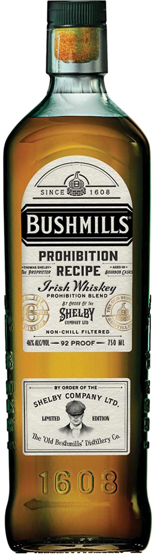 Bushmills Prohibition Recipe Irish Whiskey