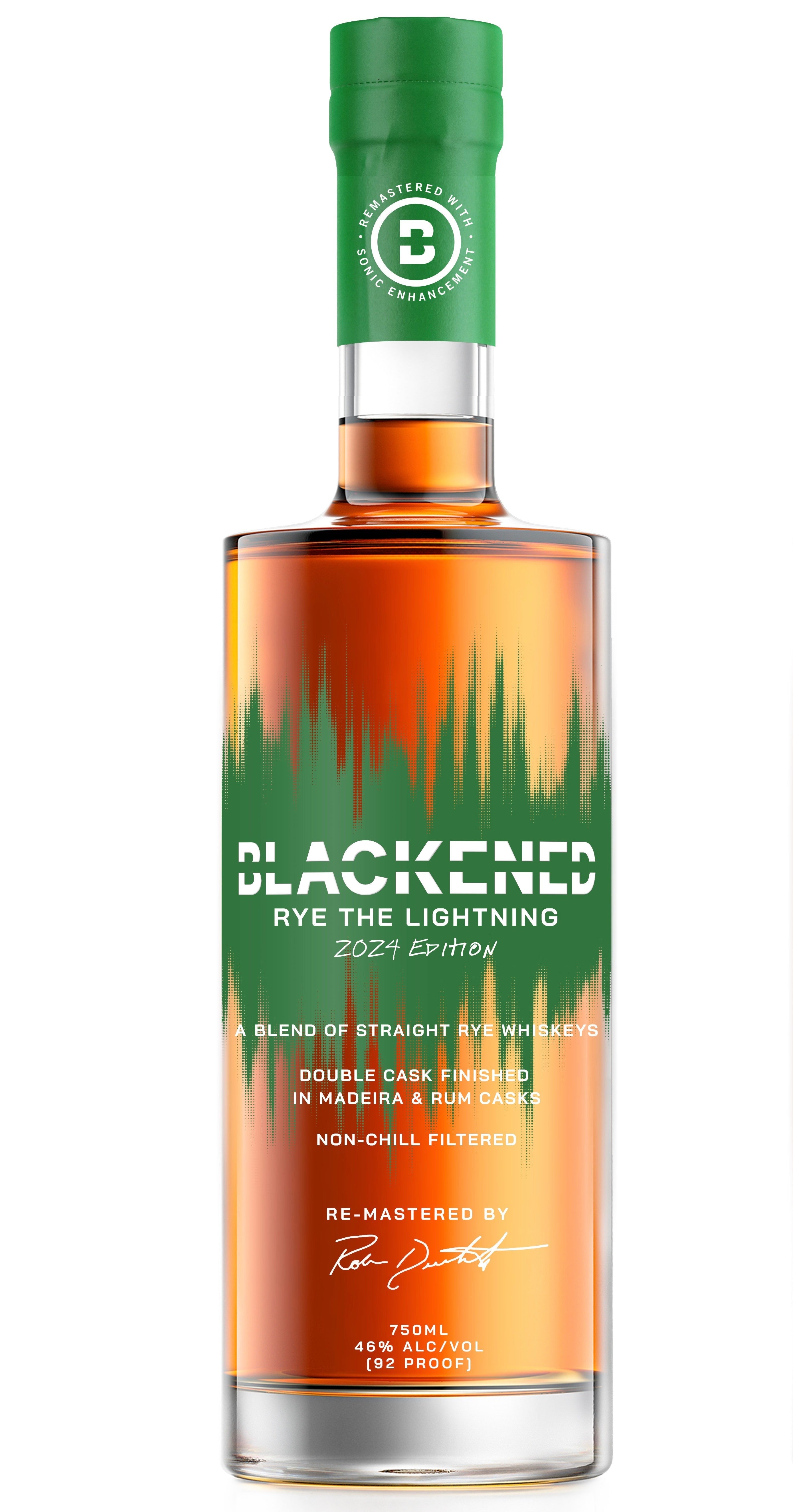Blackened Rye The Lightning 2024 Edition Whiskey