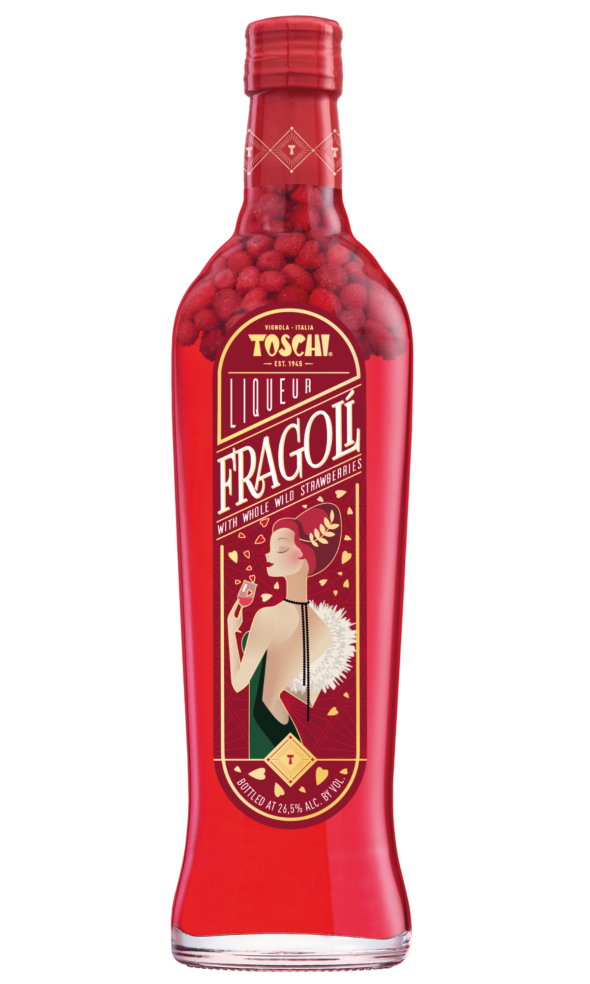 Toschi - Fragoli Wild Strawberry Liqueur