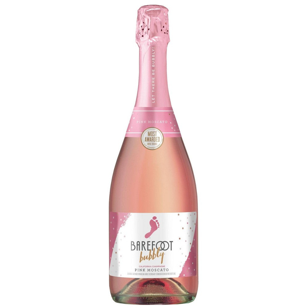 Barefoot - Bubbly Pink Moscato NV