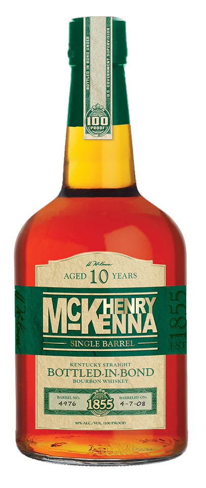 Henry Mckenna - Single Barrel 10 Year Old Bottled-in-bond Bourbon