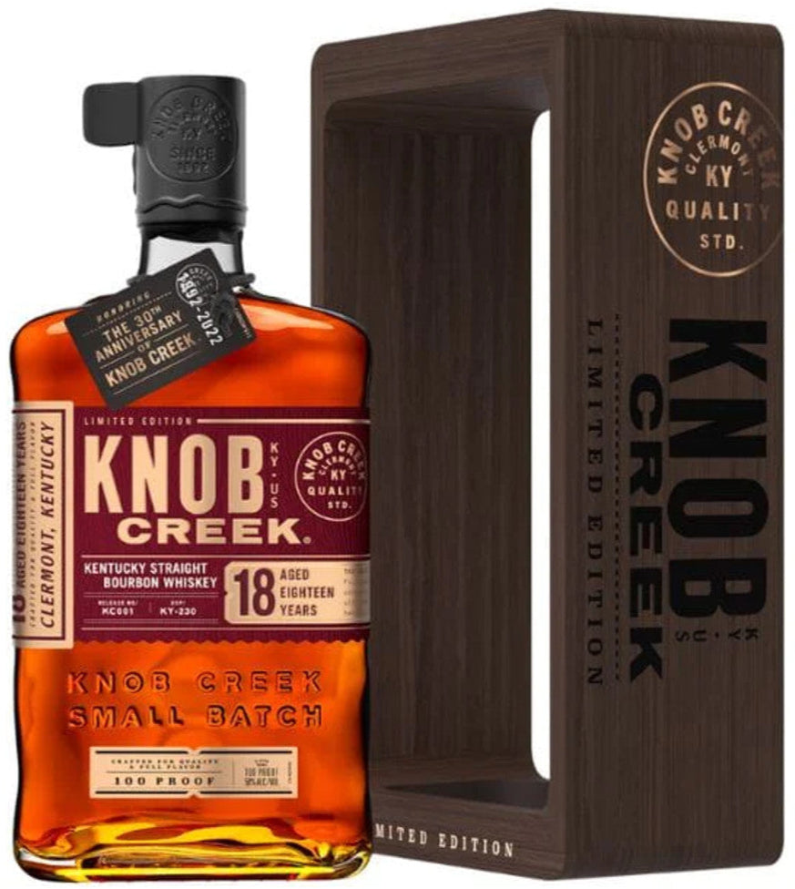 Knob Creek Small Batch Limited Edition 18 Year Old Straight Bourbon Whiskey