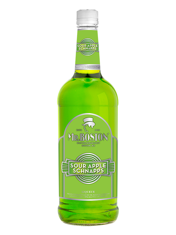 Mr Boston - Sour Apple Schnapps