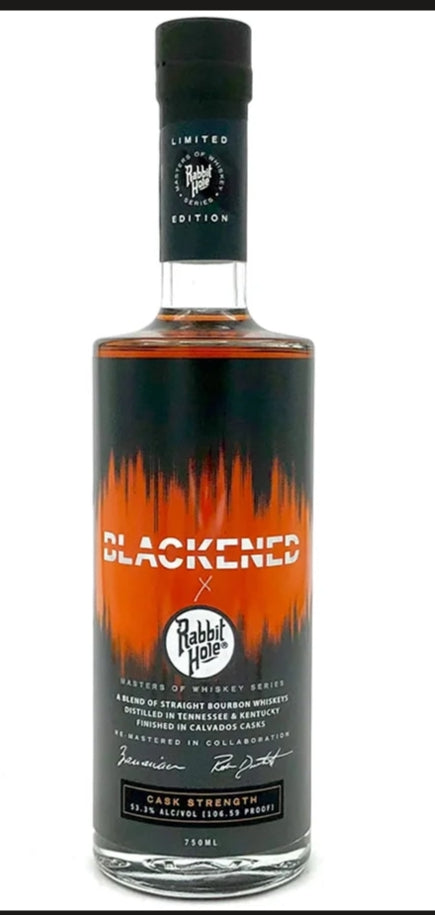 Blackened x Rabbit Hole Straight Bourbon Whiskey