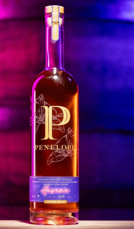 Penelope Cooper Series Havana Cuban Rum Barrels Finish Straight Bourbon Whiskey