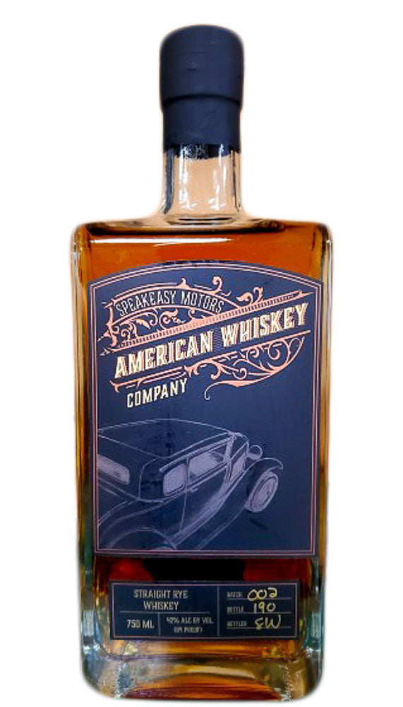 Speakeasy Motors American Whiskey Rye