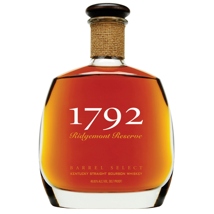 Ridgemont Reserve - 1792 Barrel Select Kentucky Straight Bourbon Whisky