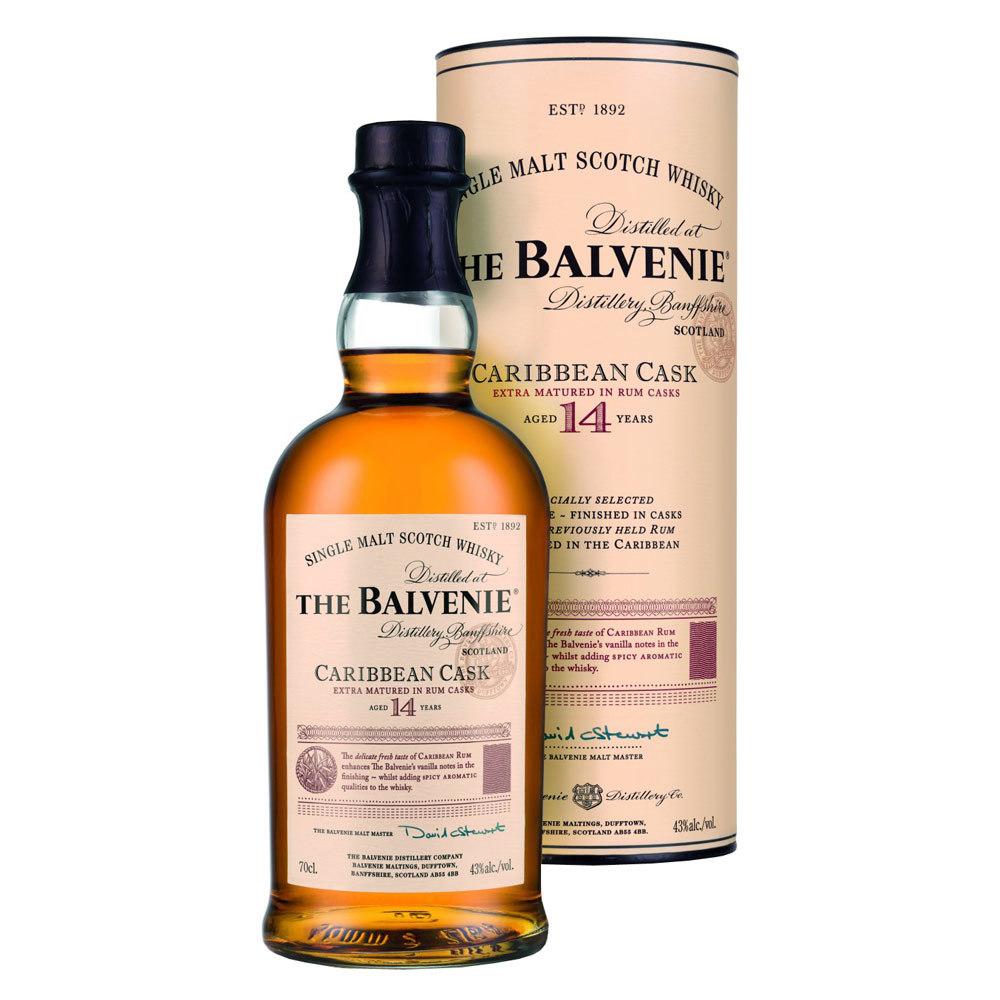 Balvenie Caribbean Cask 14 Year Old Single Malt Scotch Whisky