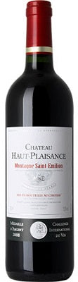 Chateau Haut-plaisance Montagne St Emilion 2018