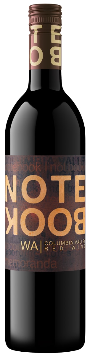 J Bookwalter Winery Notebook Red 2021