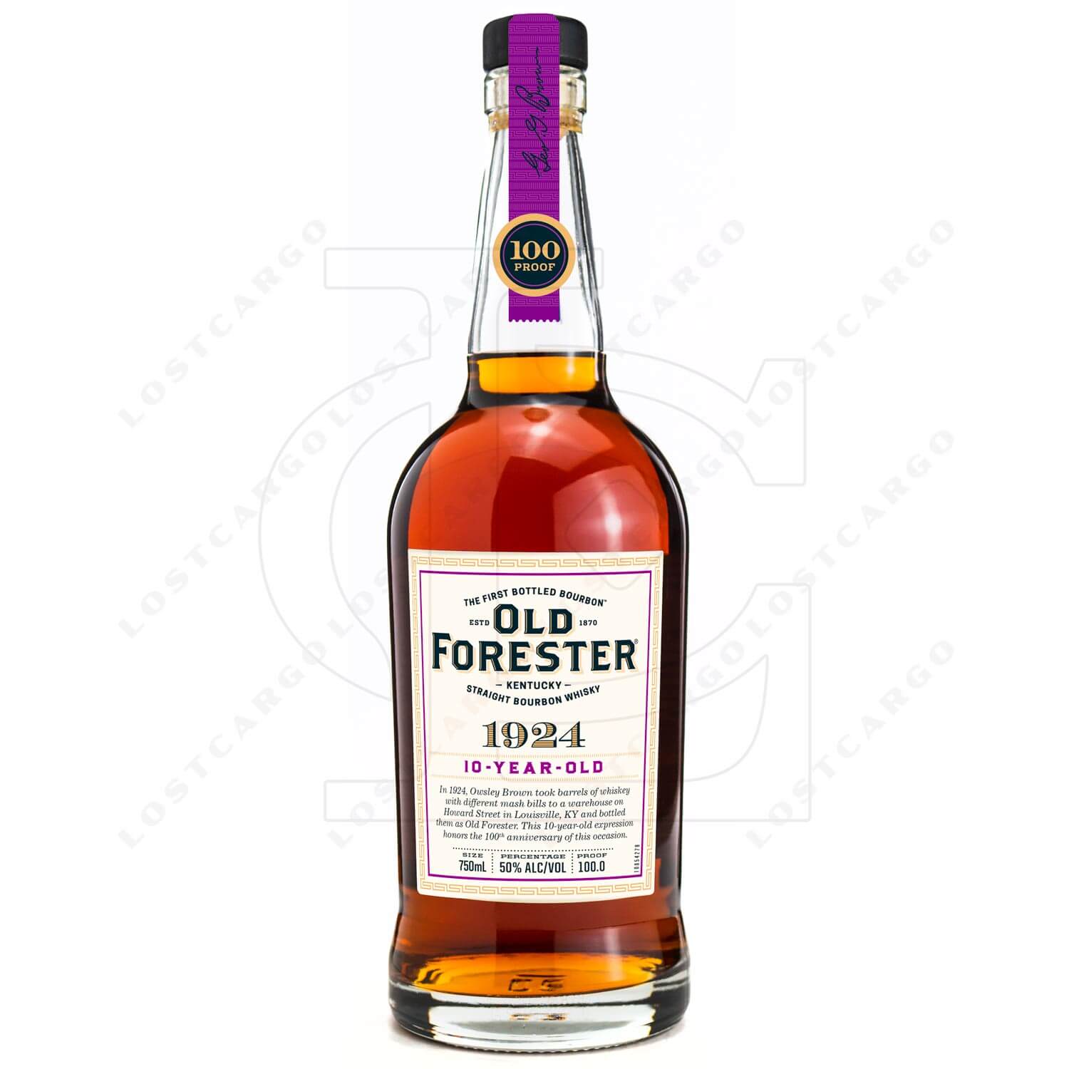 Old Forester 1924 10 Year Old Kentucky Straight Bourbon Whiskey