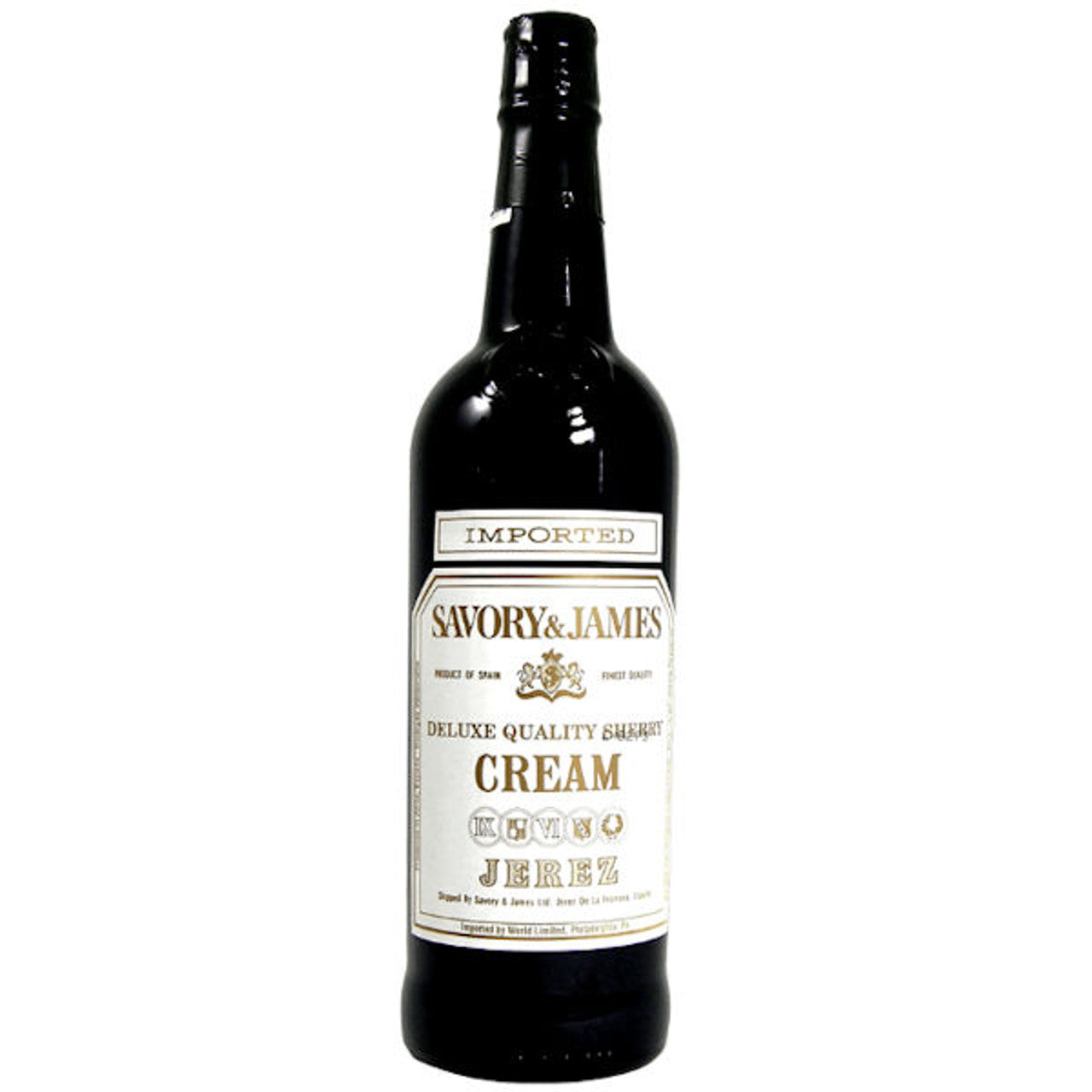 Savory And James - Cream Sherry Jerez NV