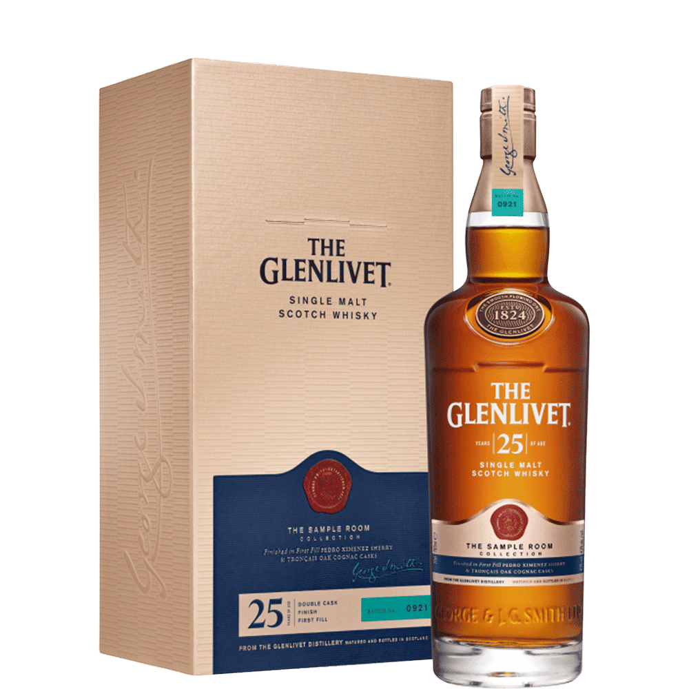 Glenlivet - 25 Year Single Malt Scotch Speyside